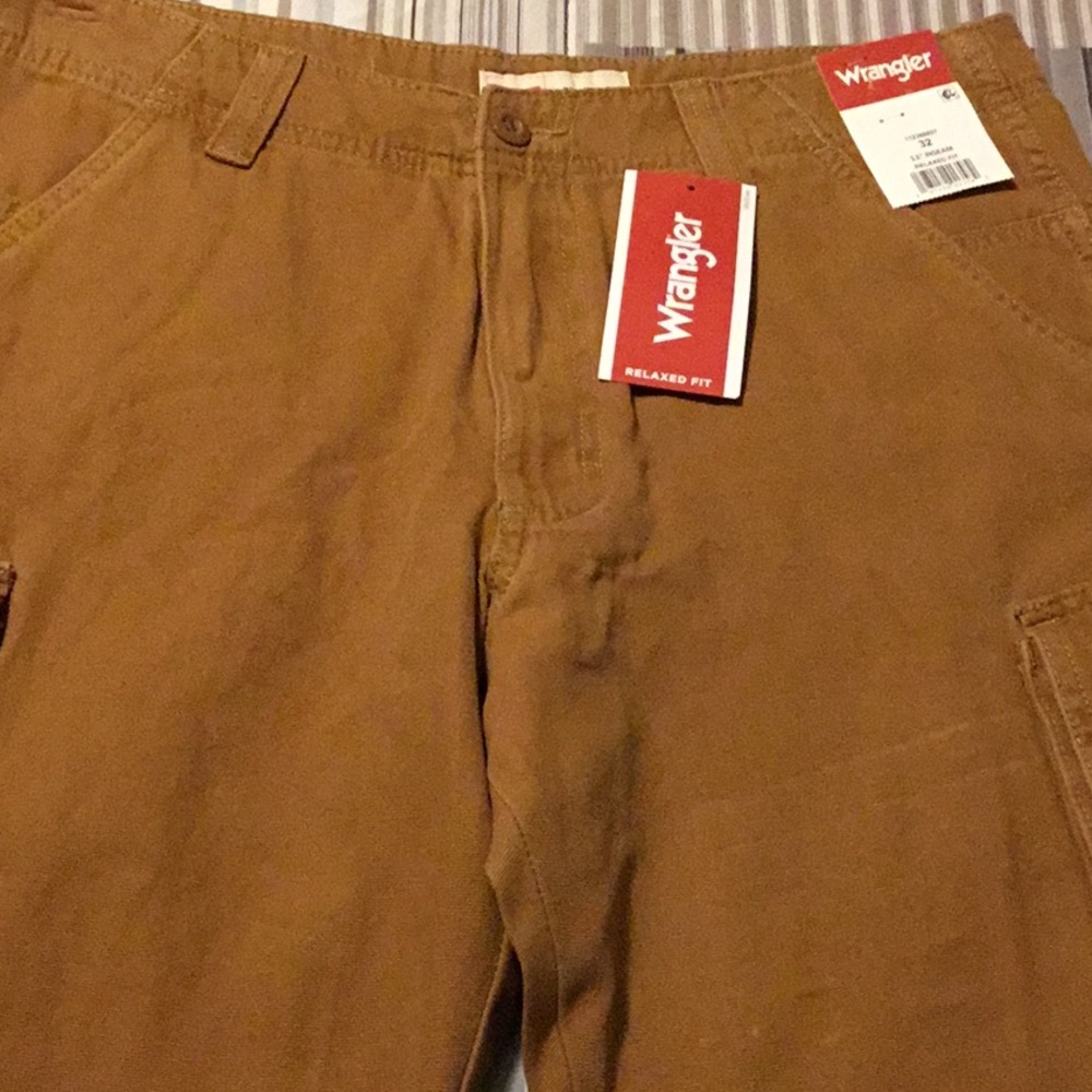 Wrangler Men's Tan Cargo Pants